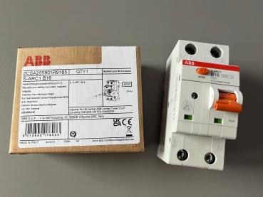 ABB S-ARC1-B16 Brandschutzschalter BS/LS  6kA 1P+N 2TE ( 2CSA255901R9165 )